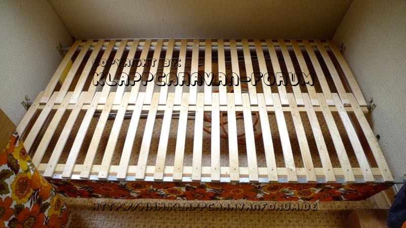 Lattenrost statt Sperrholz