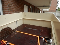 neuer Boden und neue Radkästen