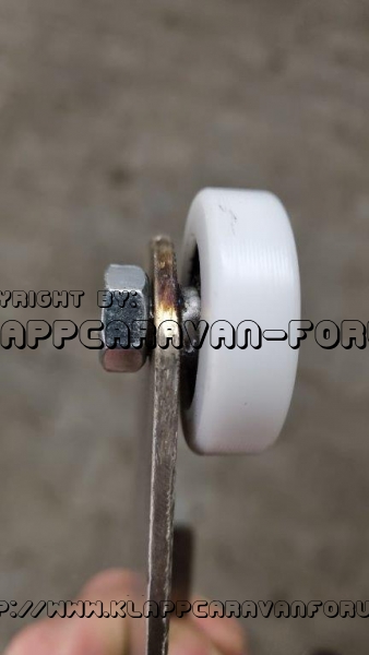 Umbau Dachführung von Gleiter auf Rollen