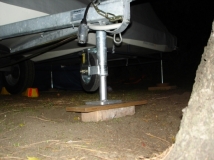 Gebremstes Stützrad