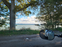Erster Blick auf die Ostsee kurz vor dem CP