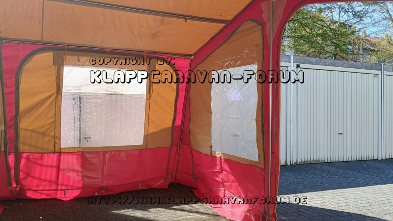 SK12 - Vorzelt Innenansicht