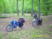 Mopedtour Frankreich