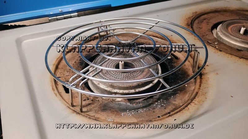 Neue Topfhalter Campingaz Excellerate 400