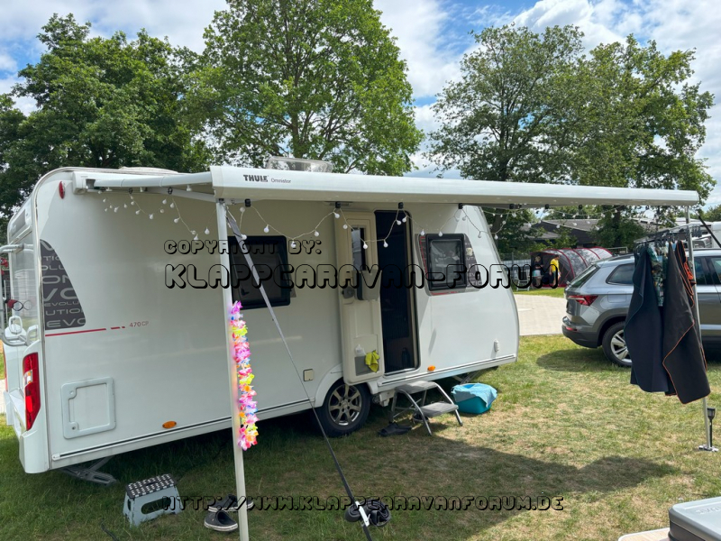 det Happys Wohnwagen