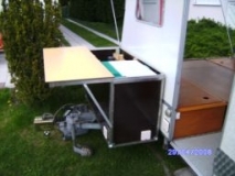 Abschliesbare Deichselkiste