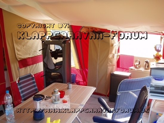 SK12 - Mit Vorzeltverlängerung, Erker und Schrank - Innenansicht