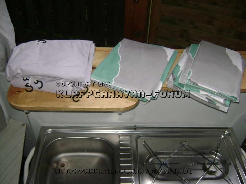 Innenhimmel und Gardinen