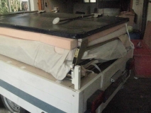 Trigano Chambord - mit zusätzlicher Matratze (Umbau) - eingeklappt