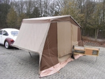 CT6-1 zum Trocknen aufgebaut (Ansicht von hinten)