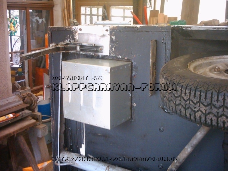 Neuer Kasten eingebaut