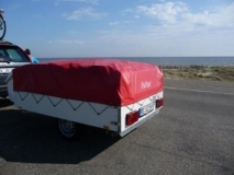 Planenhöhe nach dem Packen