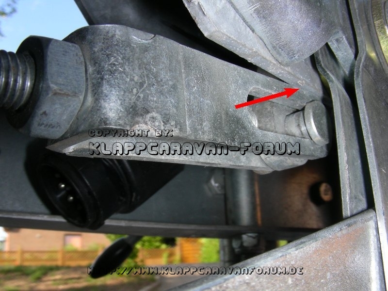 SK12-Bremse ungewollter Anschlag des Umlenkhebels