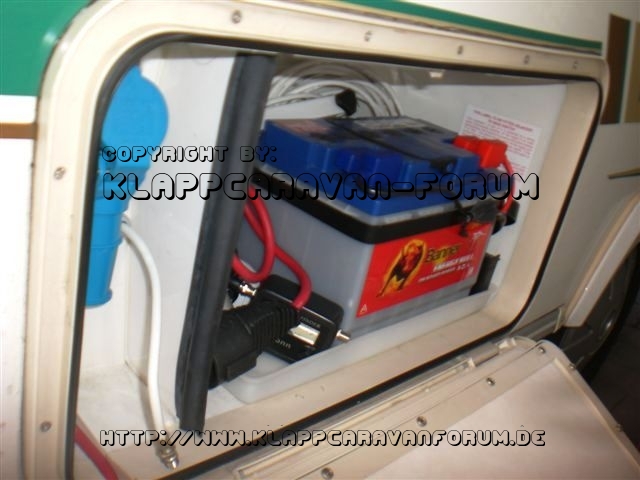 Trigano Randger - Stromversorgung