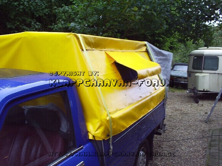 Pickklapp, weg von der 