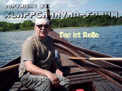 Rollo beim schippern
