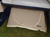 Unterzelt für Triganofalter - geschlossen