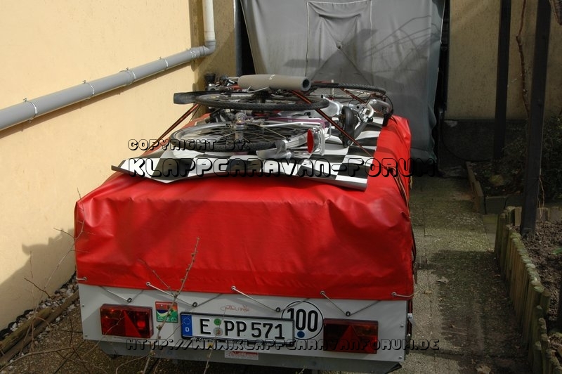 Fahrradtransport - 09 - Beide Räder aufgeladen