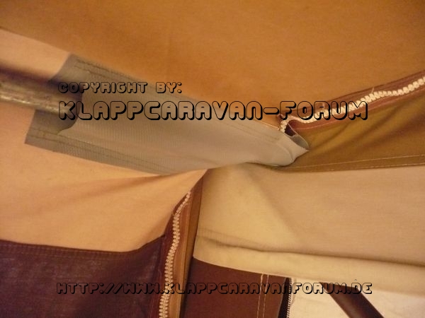 Taschen für Vorzeltstangen beim CombiCamp 1