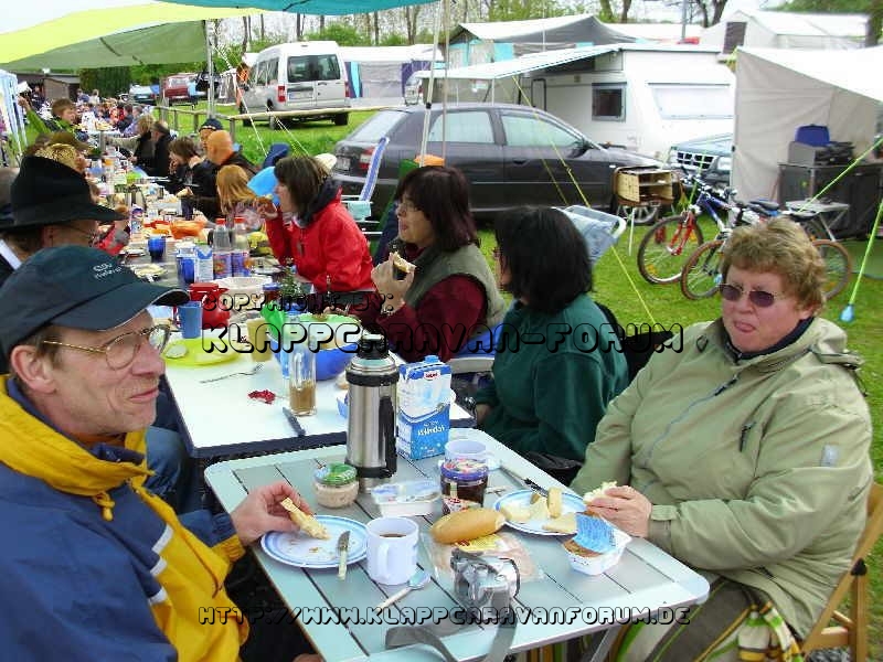 Nur zufriedene Gesichter