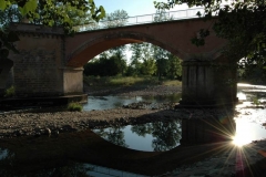Brücke über den Lot - Camping Belle Rive - St.-Côme d'Olt - Aveyron