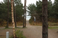 Dünencamp Karlshagen Usedom - Durchgang zum Strand