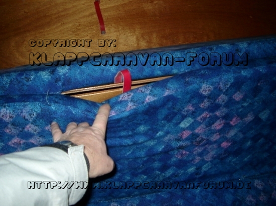 Zum Umbau von Sitz zur Liegefläche und umgekehrt ist nur ein Griff nötig.