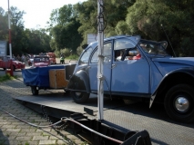 Anno 2010 beim Auffahren auf die Rheinfähre.