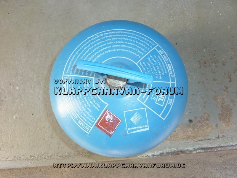 Campingaz R904 - von oben