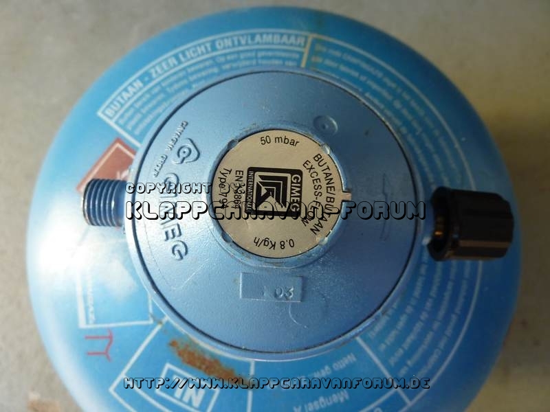 Campingaz R904 - mit 50 mBar Druckregler 1