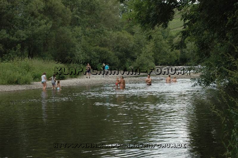 Nahe am Sommer 2011 - Monzingen - Bad in der Nahe - Richtung Wehr unterwegs