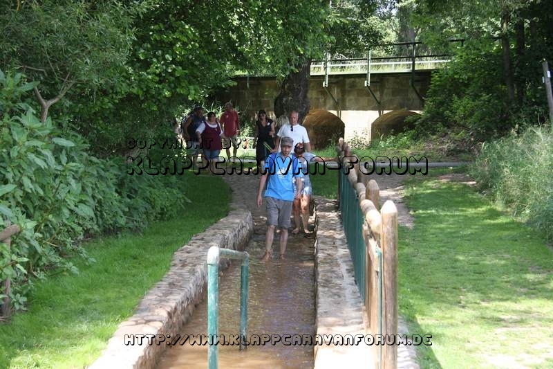 Nahe am Sommer 2011 - Monzingen - Barfußpfad Bad Sobernheim - Kaltes Wasser