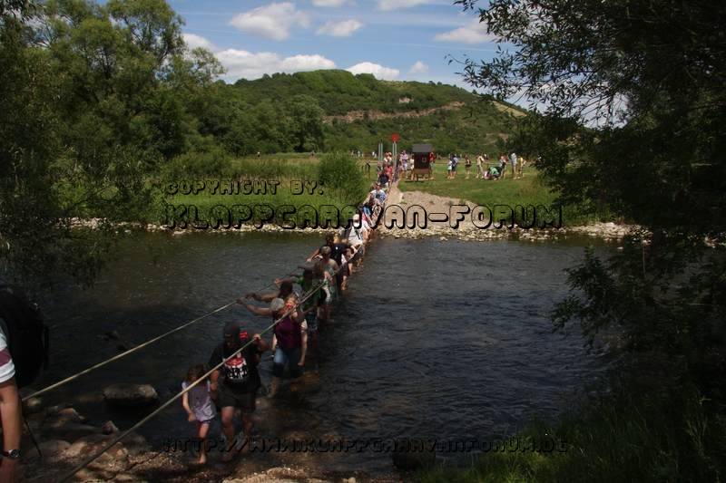 Nahe am Sommer 2011 - Monzingen - Barfußpfad Bad Sobernheim - Die Furt - 2
