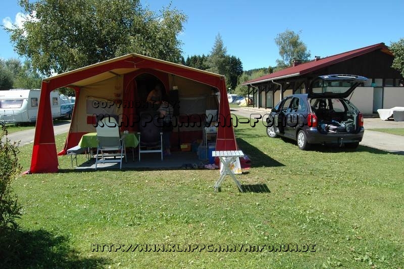 Camping Municipal St.-Point-Lac - Unsere Parzelle