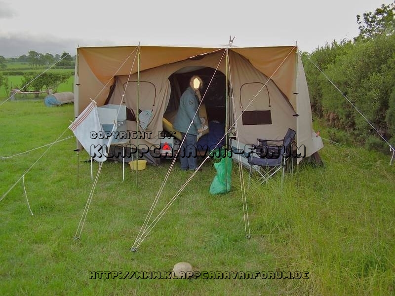 Vorzelt Boots Plane an Trigano 3 LS mit Versteifungen