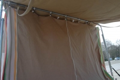 Innenzelt SK-Falter - Eigenanfertigung - Aufhängungen vorn