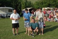Nahe am Sommer 2012 - Wikingerschach - Siegerehrung - Platz 3 - Team Schnicker