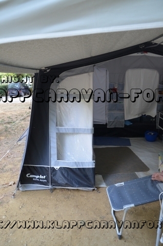 Schonung der Camplet Frontfenster