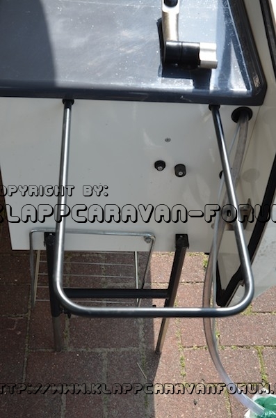 Spüle mit Ablauf im Camplet