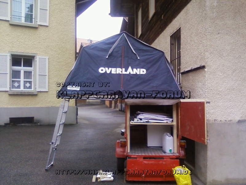 Miniatur Tent Trailer