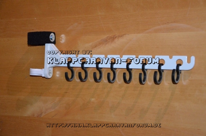 Minieckgarderobe mit S-Haken