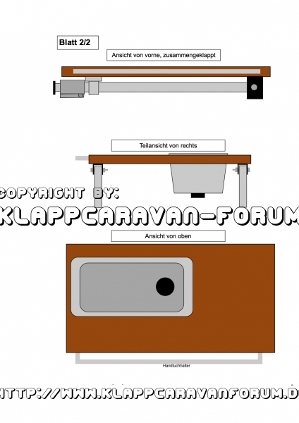 Arbeitsplatte Camp-let