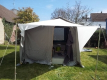 Sonnenvordach selbst basteln