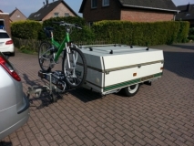 Fahrradträger am Alpenkreuzer