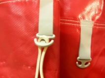 Anker für Abspanngummis beim SK-Falter