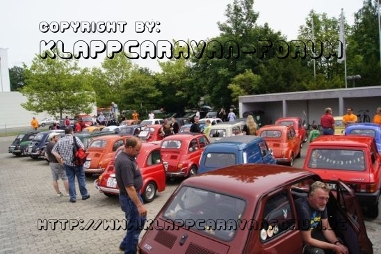 Fotos Fiat 500 Trffen in Rötgesbüttel Campingplaz Glockenheide