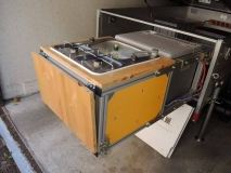 arbeitsplatte eingeklappt