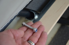 Camp-let - Einbau des erhöhten Lattenrostes